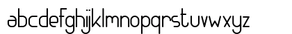 ADHE Sans Light FREE Regular Lowercase Preview