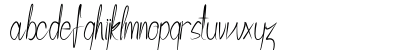 Violetta Regular Lowercase Preview
