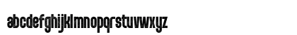 PunkRocker Stamp Demo Regular Lowercase Preview