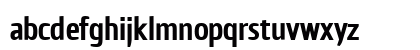 DioneBold Regular Lowercase Preview