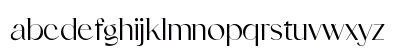 Paragone Regular Lowercase Preview