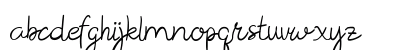 Rosella Regular Lowercase Preview