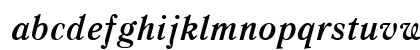 Quant Antiqua Bold Italic Lowercase Preview