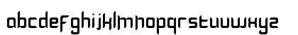 Blackletter Buffoonery Regular Lowercase Preview