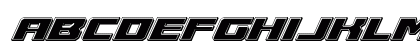 Cruiser Fortress Bevel Italic Italic Preview