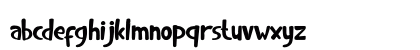 Treno is love Regular Lowercase Preview
