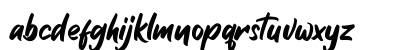 Gojacky Regular Lowercase Preview