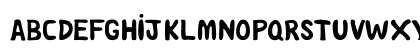 S￿o Roque regular Lowercase Preview