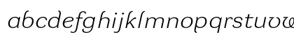 DynaGrotesk LXE Italic Lowercase Preview