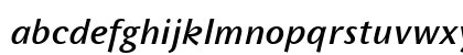 Wunderlich Medium Italic Preview