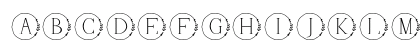 Wildflower Regular Lowercase Preview