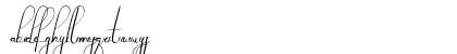 Crush On You Demo Brush Regular Lowercase Preview