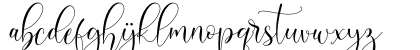 Laila Regular Lowercase Preview