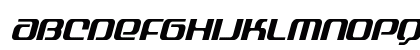 Yeoman Jack Condensed Italic Regular Lowercase Preview