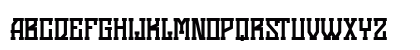 Black Squad Regular Lowercase Preview