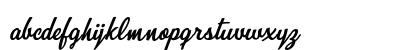 Mirella Personal Use Regular Lowercase Preview