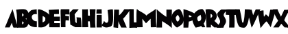 P22ViennaBlack Medium Lowercase Preview
