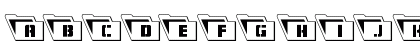 Eyes Only Outline Leftalic Outline Italic Preview
