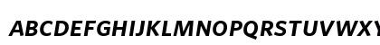 Whitney Medium Italic Lowercase Preview