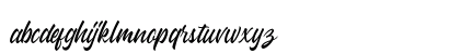 Wakanda Regular Lowercase Preview