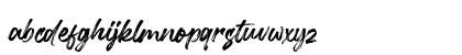 Arthemis Regular Lowercase Preview