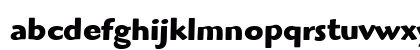 Highlander ITC Bold Lowercase Preview