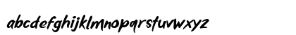 Mortal Wave Regular Lowercase Preview
