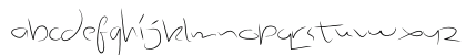 Dunk Godox Regular Lowercase Preview