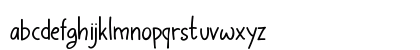Bherlian Note Regular Lowercase Preview