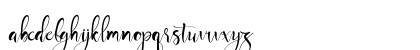 Mayla Regular Lowercase Preview