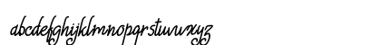 Baby Sophia Italic Lowercase Preview