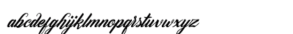 Peenguin Italic Regular Lowercase Preview