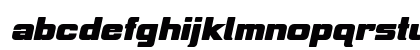BOREX Slant Regular Lowercase Preview