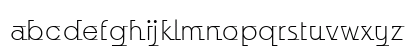 Odyssee ITC Light Lowercase Preview