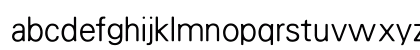 HanWangHeiLight Regular Lowercase Preview