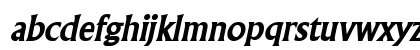 Flair BoldItalic Lowercase Preview
