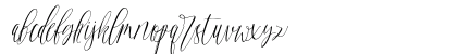 TheParis Regular Lowercase Preview