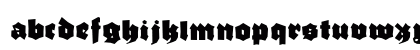 Barbarian Regular Lowercase Preview