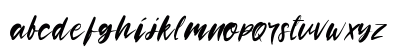 Rooselyn demo Regular Lowercase Preview