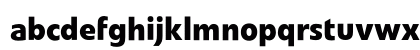 LinotypeVeto Bold Lowercase Preview