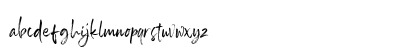 SailRoyals Regular Lowercase Preview