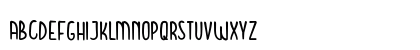 Venusufr Regular Lowercase Preview