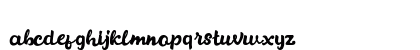 Bodyluck Regular Lowercase Preview