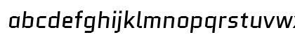 Quantico Italic Lowercase Preview