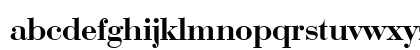 Bauer Bodoni D Regular Lowercase Preview
