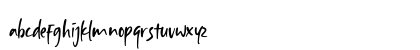Aisha Blush Regular Lowercase Preview