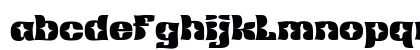 Redsema Regular Lowercase Preview