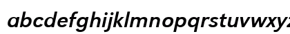 URWGroteskT Italic Lowercase Preview