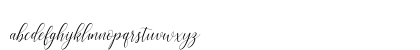 brillyo Slant Lowercase Preview