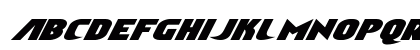 Ninja Garden Italic Italic Preview